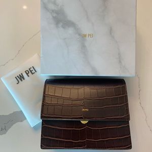 JW PEI mini fall bag- croc brown